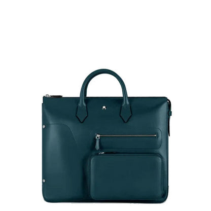 Montblanc borsa 24/7 Soft blu legion 198736