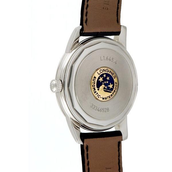 Longines orologio Conquest Heritage 40mm nero automatico acciaio L1.645.4.52.4