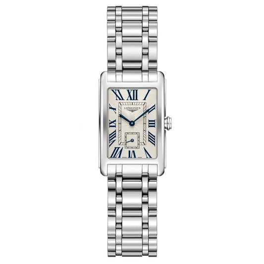 Longines Uhr DolceVita 20,80x32mm Silber Stahl Quarz L5.255.4.71.6