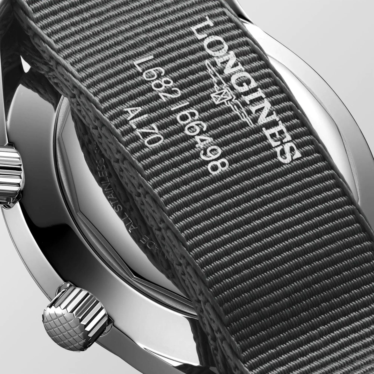 Longines orologio Legend Diver Watch 42mm grigio automatico acciaio L3.774.4.70.2