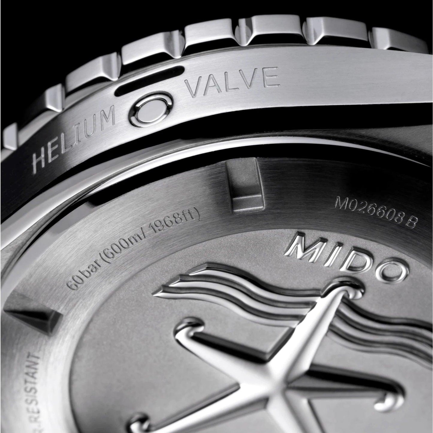 Mido orologio Ocean Star 600 Chronometer COSC 43,5mm blu automatico acciaio M026.608.11.041.01