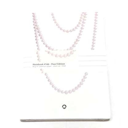 Montblanc blocco note notebook 146 a righe Ladies Edition Pearl cancelleria di lusso 118641