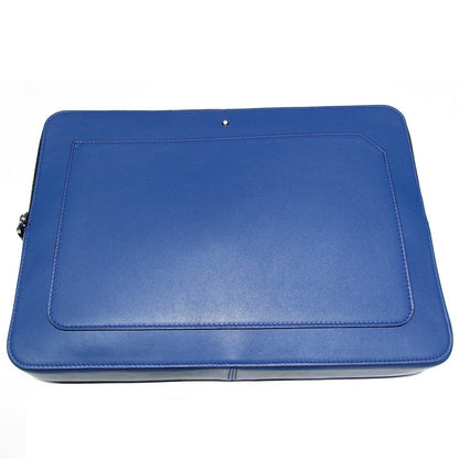 Montblanc borsa per computer Meisterstück Urban blu cobalto 124080