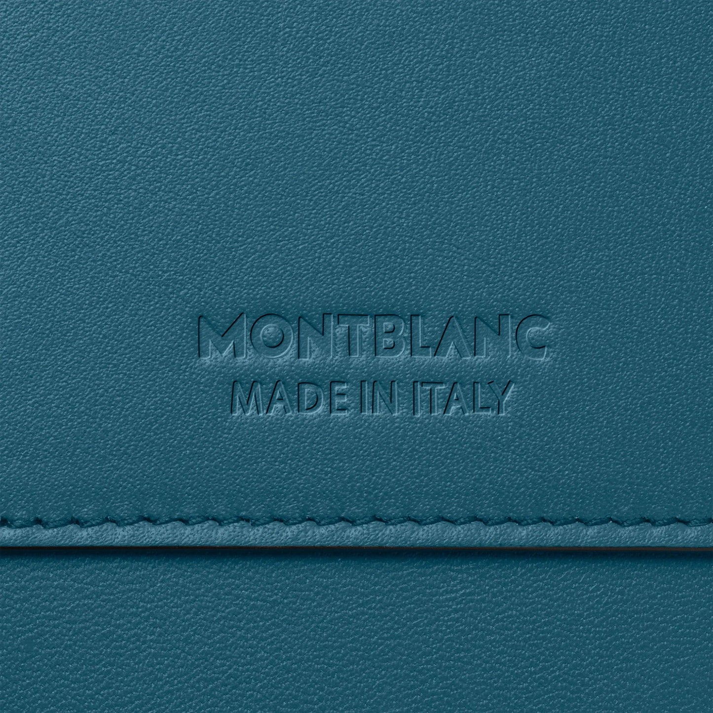 Montblanc custodia rotonda Meisterstück Selection Soft ottanio 131261