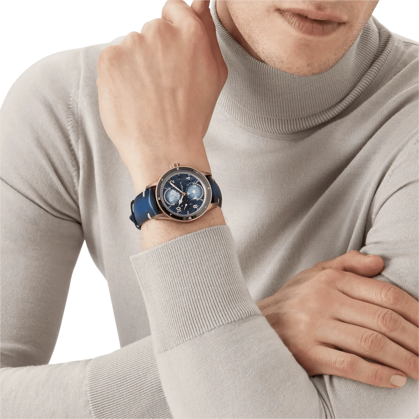 Montblanc orologio 1858 Geosphere 0 Oxygen Limited Edition 1786 pezzi 129415