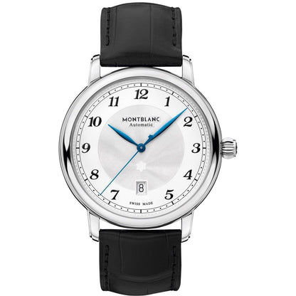 Montblanc orologio Star Legacy Date 42mm argento automatico acciaio 116511