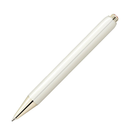Montblanc penna a sfera Montblanc Heritage Rouge et Noir “Baby” Edizione Speciale color avorio 128123