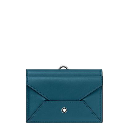 Montblanc porta carte 4 scomparti Meisterstück Selection Soft ottanio 131258