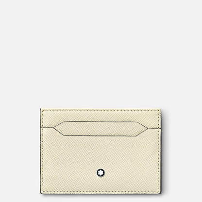 Montblanc porta carte 5 scomparti Montblanc Sartorial color avorio 130838