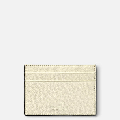 Montblanc porta carte 5 scomparti Montblanc Sartorial color avorio 130838