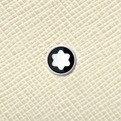 Montblanc porta carte 5 scomparti Montblanc Sartorial color avorio 130838