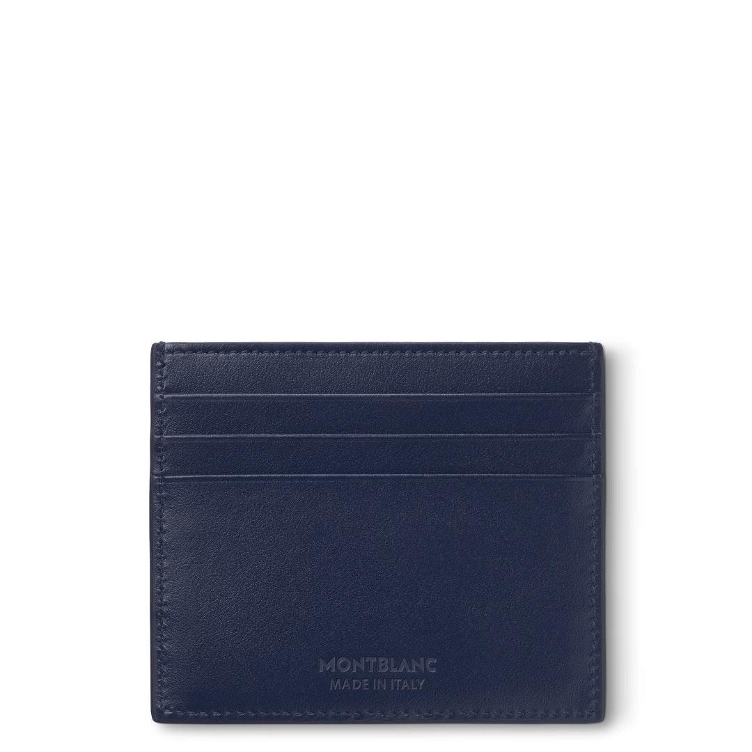 Montblanc portacarte Meisterstück 6cc Ink blue 131694