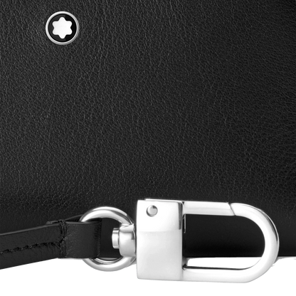 Montblanc portachiavi 2 aperture Meisterstück Selection Soft nero 129700