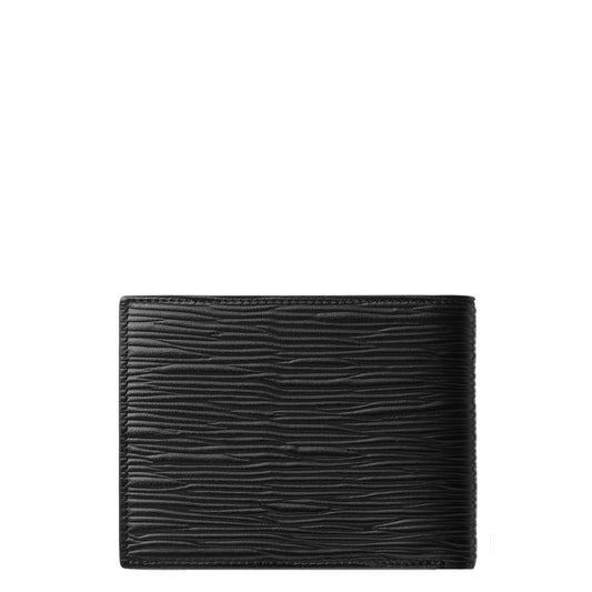 Montblanc Geldbörse 6 Kreditkartenfächer Meisterstück 4810 mit 2 Sichtfächern schwarz 130926