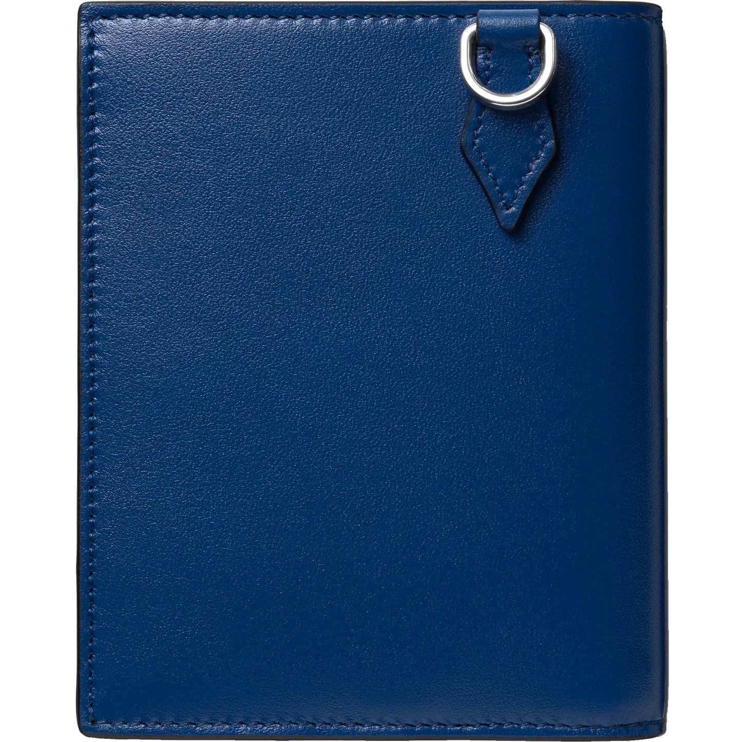 Montblanc portafoglio compatto 6 scomparti Meisterstück nero/blu 129678