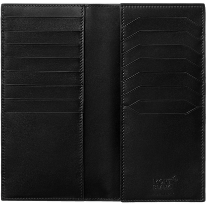 Montblanc portafoglio lungo 15 scomparti Meisterstück nero 129680