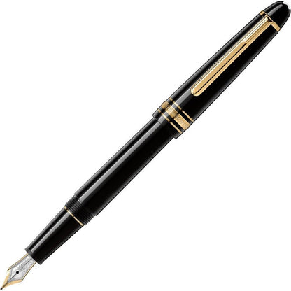 Montblanc stilografica Meisterstück Gold-Coated Classique punta M 106514 Nuova referenza 132464
