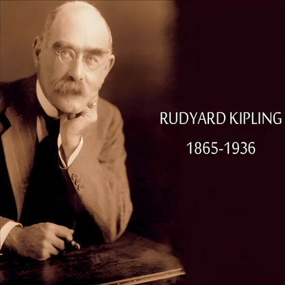 Ritratto seppia di rudyard kipling usato come ispirazione per montblanc penna a sfera writers edition edizione limitata