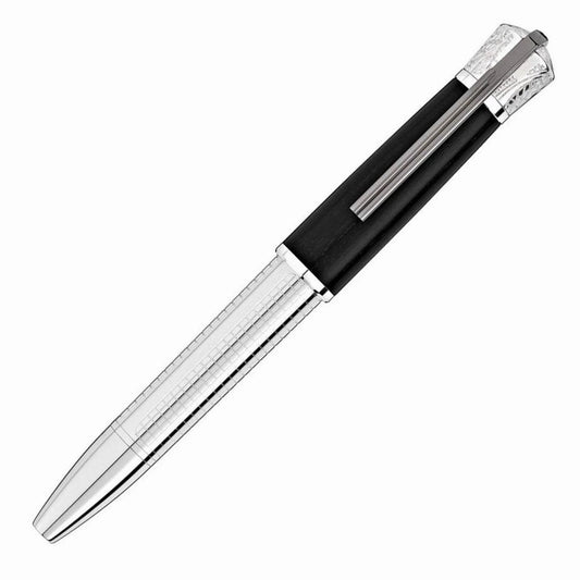 Montblanc roller great characters james dean limited edition pen nero e argento con incisioni sul corpo