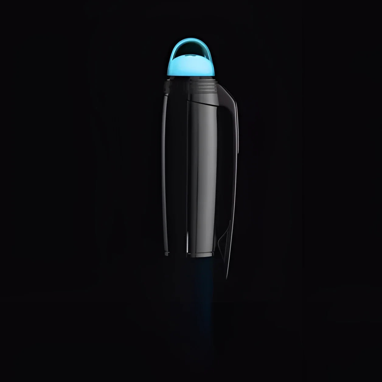 Penna stilografica Montblanc StarWalker PolarGreen con cappuccio e clip blu luminosi finitura platino ispirata all’aurora boreale