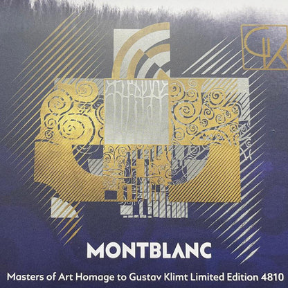 Montblanc stilografica Masters Of Art Homage To Gustav Klimt Limited Edition 4810 punta M 130225