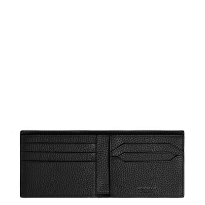 Montblanc portafoglio 6cc nero 220198